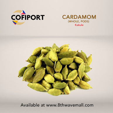 Cardamom (Whole, pods)