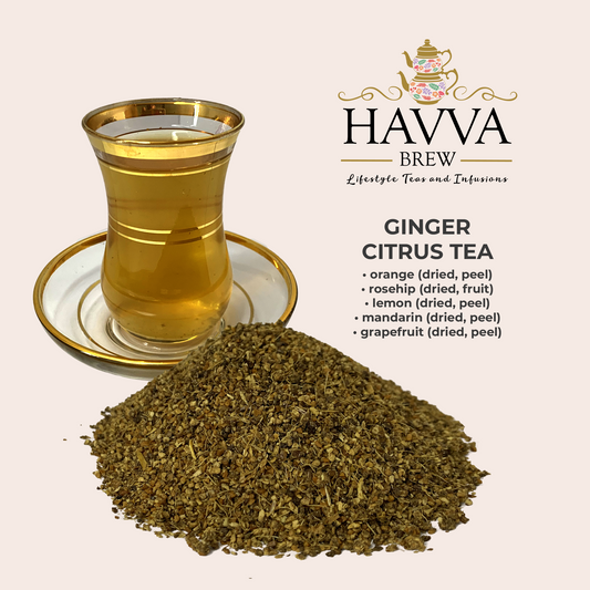 Ginger Citrus Tea (Caffeine-Free)