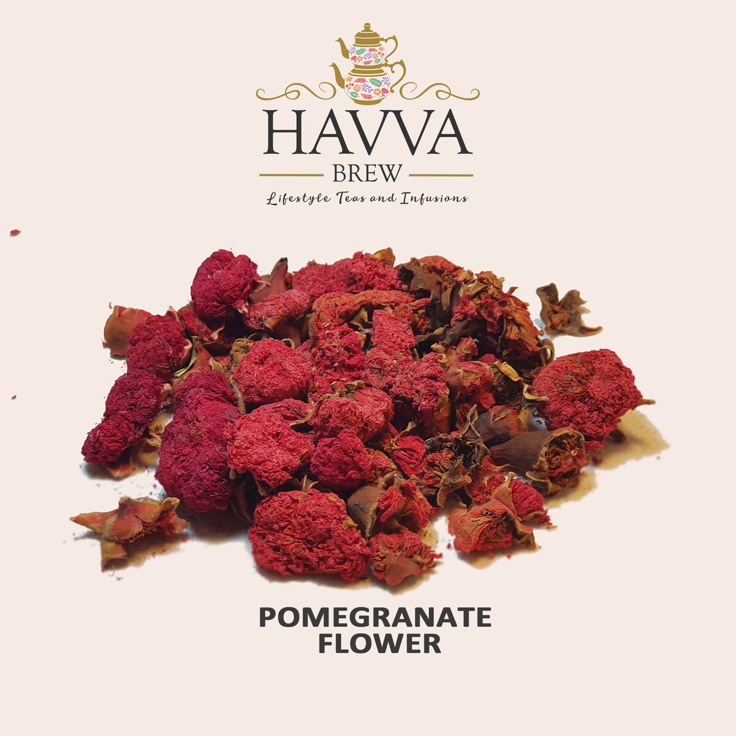 Pomegranate Flower Tea (Caffeine-Free)