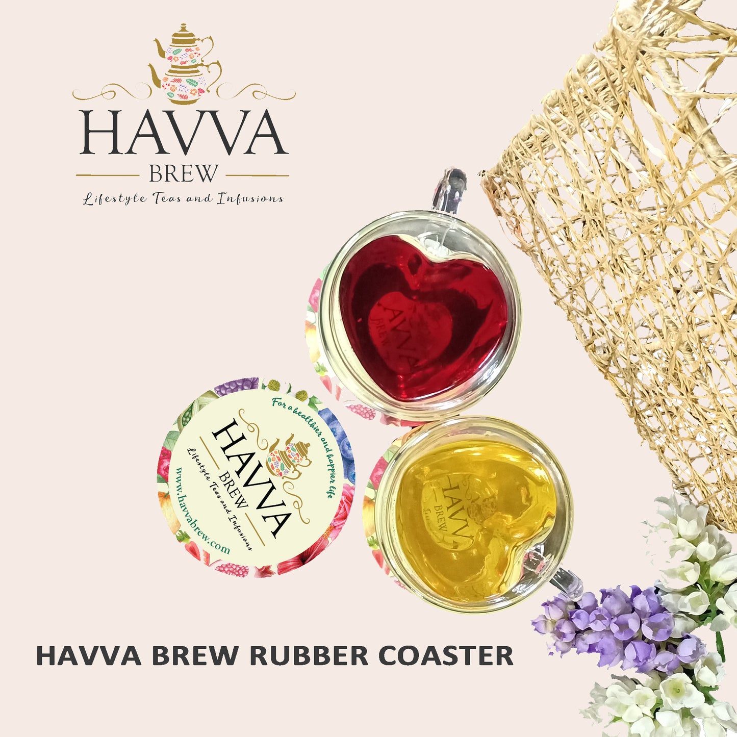 Havva Brew Rubber Coaster