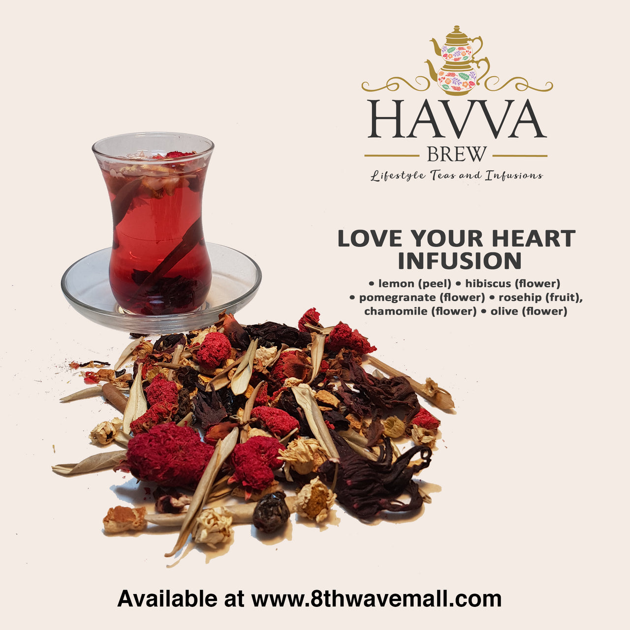 [Wholesale] Love Your Heart Infusion (Caffeine-Free)