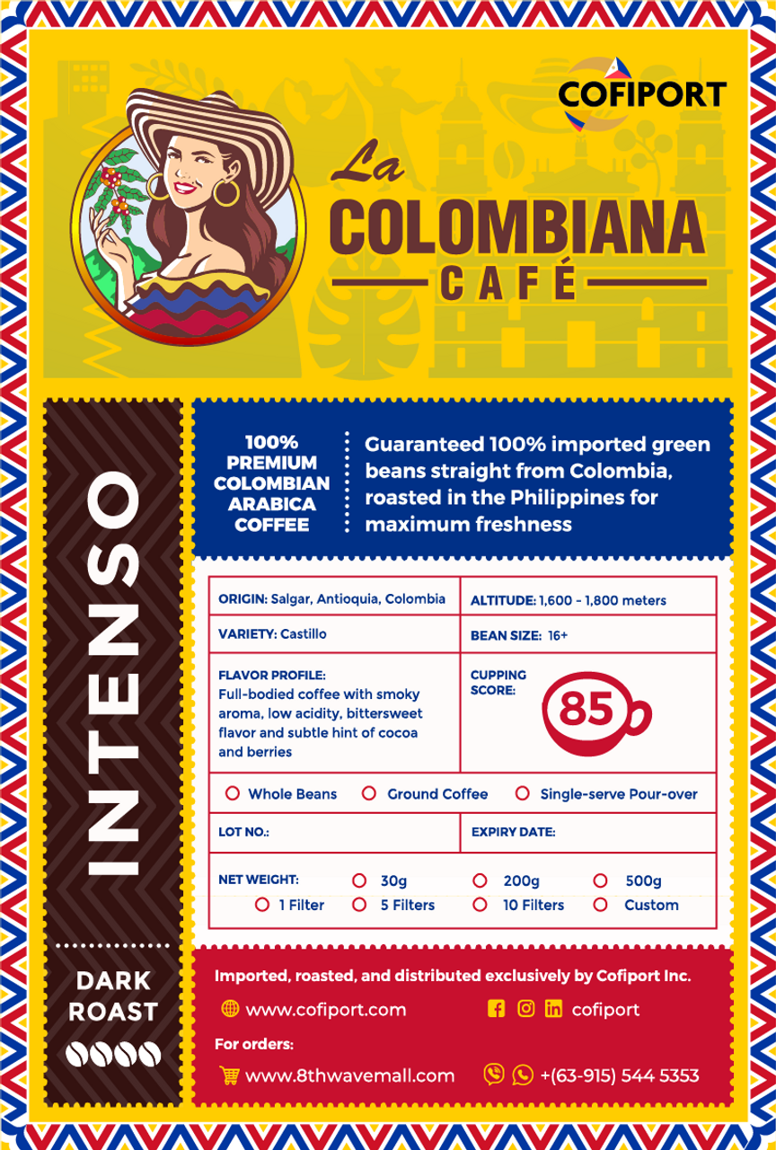 La Colombiana Puro Intenso (Dark Roast)