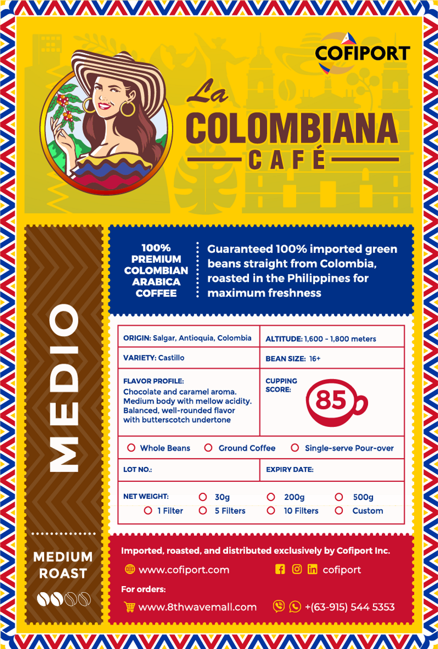 La Colombiana Puro Medio (Medium Roast)